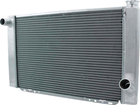 Allstar Performance Aluminum Radiators ALL30042 Radiator, Aluminum, Natural, 28 in. Wide, 16 in. High, GM, Each