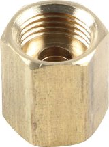 Allstar Performance Inverted Flare Unions ALL50131 Fittings, Unions, Brass, Female 7/16 in.-24 to Female 1/4 in. Flare, Set of 4 thumbnail 2