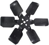 Allstar Performance 6-Blade Fans ALL30100 Fan, Mechanical, Clockwise, 6 Blades, Steel, Black, 18 in. Diameter, 5/8 in. Pilot Hole Diameter, Each thumbnail 2