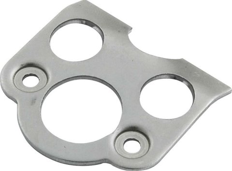 Allstar Performance Quick-Turn Fastener Mounting Brackets ALL19366 Weld Plate, Bracket, Quick Fastener, 0.0625 in. Thick, Set of 50