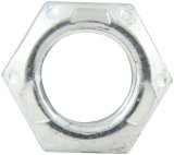 Allstar Performance Mechanical Locking Hex Nuts ALL16084-10 Nuts, Hex, Steel, Zinc Plated, Self-locking, 1/2-20 in. Fine Thread, Set of 10 thumbnail 2