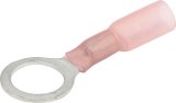 Allstar Performance Terminal Connectors ALL76066 Electrical Wiring Connectors, Tin Plated Copper, 3/8 in. Stud Ring with Shrink Sleeve, Male, 18-22 Gauge, Set of 10 thumbnail 2