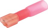 Allstar Performance Terminal Connectors ALL76068 Electrical Wiring Connectors, Tin Plated Copper, 1/4 in. Stud Spade with Shrink Sleeve, Female, 18-22 Gauge, Set of 10 thumbnail 2