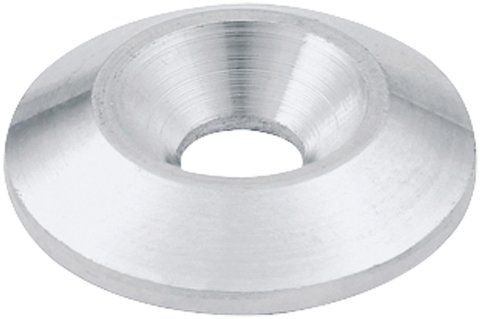 Allstar Performance Countersunk Washers ALL18660-50 Washers, Countersunk, Aluminum, Natural, I.D. Chamfer, 1.00 in. O.D., Set of 50