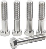 Allstar Performance Fastener Hardware Assortments ALL17032 kit includes (5) 3/8 in-24 x 1-7/8 in hex head titanium bolts thumbnail 2