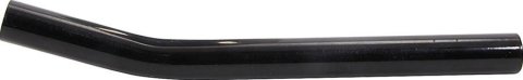 Allstar Performance Bent Tie Rod Tubes ALL57026 Tube, Bent, Steel, Black Powdercoated, Female Threads, 5/8 in. Diameter, 19 in. Length, Each