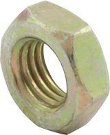Allstar Performance Steel Jam Nuts ALL18255-50 Nut, 3/8-24 in, LH Thread, Steel, Set of 50 thumbnail 2
