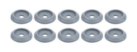 Allstar Performance Washers ALL18850 Hardware, Body Bolt Washer Plastic Silver 10pk