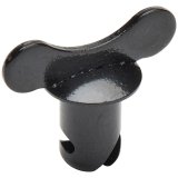 Allstar Performance Quick Fasteners ALL19241 Winged Hd 7/16 .500 in 10pk Steel, Black thumbnail 1