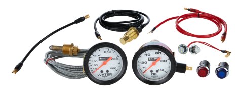 Allstar Performance Gauge Kits and Instrument Clusters ALL80080 Kit OP / WT thumbnail 2