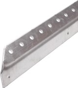 Allstar Performance Slotted Angle Aluminum Support Braces ALL23131 Body Brace, Aluminum, Slotted, .125 in. Thickness, 1.00 in. Width, 30.00 in. Length, 120 Degree, Each thumbnail 1
