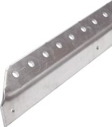 Allstar Performance Slotted Angle Aluminum Support Braces ALL23131 Body Brace, Aluminum, Slotted, .125 in. Thickness, 1.00 in. Width, 30.00 in. Length, 120 Degree, Each thumbnail 2