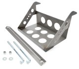 Allstar Performance Battery Boxes ALL76100 Box, Steel, Natural, 12.000 in. Length, 7.250 in. Width, Bolt-On/Weld-On, Each thumbnail 2