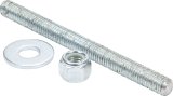 Allstar Performance Ballast Stud and Nut Fasteners ALL14190 Stud/Nut, Steel, Zinc Plated, 6.00 in. Length, 1/2-13 in. Thread, Each thumbnail 2