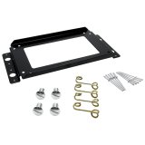 Allstar Performance MSD Ignition Box Mounts ALL81330 Mount, Bracket, Aluminum, Black, Fits MSD/FAST Boxes, Includes Quick Turn Fasteners, Springs, Rivets, Kit thumbnail 2