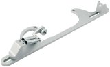Allstar Performance Adjustable Throttle Brackets with Return Springs ALL54214 Bracket With Spring, Aluminum, Silver, Edelbrock or 4150 Base, accepts Lokar Kickdown Cable, Kit thumbnail 1