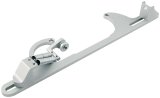 Allstar Performance Adjustable Throttle Brackets with Return Springs ALL54214 Bracket With Spring, Aluminum, Silver, Edelbrock or 4150 Base, accepts Lokar Kickdown Cable, Kit thumbnail 2