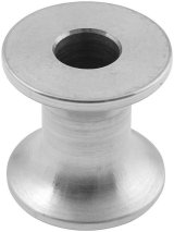 Allstar Performance Motor Mount Spacers ALL18623 Spacer, Aluminum, Natural, 0.500 in. I.D., 1.500 in. Length, Each thumbnail 1