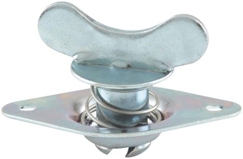 Allstar Performance Winged Head Self-Ejecting Button Fasteners ALL19064 Quick Fasteners, Complete Fastener, Steel, Cadmium Plated, 7/16 in. Self-Ejecting, Flush, 0.500 in., Set of 10