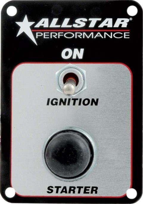 Allstar Performance Electrical Switch Panels ALL80160 Panel, Waterproof, Ignition, Starter, No Light, Each