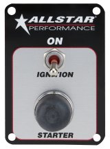Allstar Performance Electrical Switch Panels ALL80160 Panel, Waterproof, Ignition, Starter, No Light, Each thumbnail 2