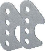 Allstar Performance Shock Mounts ALL60026 Bracket, Welds to 1-1/2 in. Tubing, Pair thumbnail 2