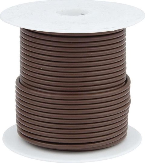 Allstar Performance Primary Electrical Wire ALL76515 Wire, 20-Gauge, 100 ft. Long, Brown, Each