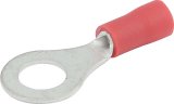 Allstar Performance Terminal Connectors ALL76034 Electrical Wiring Connectors, Tin Plated Copper, 1/4 in. Stud Ring, Male, PVC Insulated, 18-22 Gauge, Set of 20 thumbnail 2