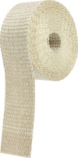 Allstar Performance Exhaust Wrap ALL34245 Wrap, 1,200 degrees F Rating, Fiberglass Composite, Natural, 2 in. Width, 25 ft. Length, Each thumbnail 2