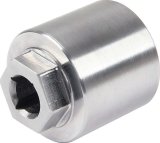 Allstar Performance Crankshaft Sockets ALL96424 Socket, 1.255 in. I.D., Steel, Polished, 1/2 in. Drive, Chevy, Each thumbnail 1