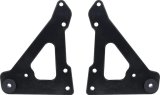 Allstar Performance Aluminum Sprint Car Motor Plates ALL38145 Plate, Car, Front-mount, Aluminum, Natural, 0.250 in. Thick, Chevy, Small Block, Each thumbnail 1
