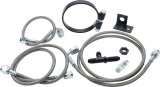 Allstar Performance Brake Hoses, Sets ALL42058 kit is designed to eliminate hanging brake lines near the rear calipers. Rear Line K thumbnail 2