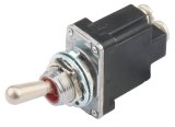 Allstar Performance Heavy-Duty Toggle Switches ALL80176 Switches, Heavy-Duty, Toggle, Constant, On-Off, 20 amps, Plastic/Metal, Natural, Blade/Screw Terminal Type, Each thumbnail 2
