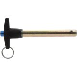 Allstar Performance Quick-Release Pins ALL60324 Quick Release Pins, 4130 Steel, Gold Iridited, Pin Length 3.5 in., Pin Diameter 0.50 in., Each thumbnail 1