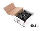 Allstar Performance Countersunk Bolt Kits ALL18680-50 Body Fasteners, Plastic Kit 1/4 in x 1 in, Black thumbnail 2
