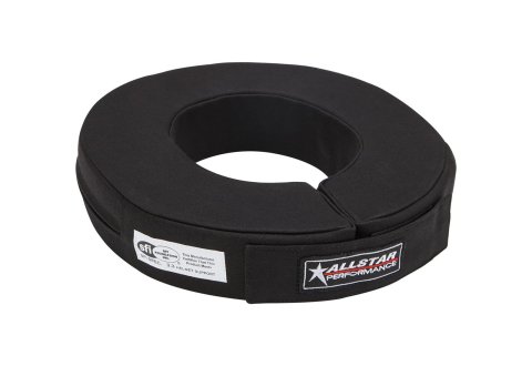 Allstar Performance Helmet Supports ALL921014 Support, SFI Approved, Horseshoe-Style, Adjustable, Black, 17 in. ID, Adult Large, Each