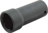 Allstar Performance Super Sockets ALL10232 Pit Socket, 1 in. Deep Well Speed Hex, 1/2 in. Drive, 3.25 in. Length, Steel, Black, Each thumbnail 1