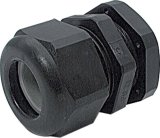 Allstar Performance Firewall Cable Bushings ALL76137 Grommet, 2-Gauge, Black, Polyethylene, Each thumbnail 1