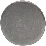 Allstar Performance Steel End Caps ALL22287 Caps, Round, Steel, Natural, 1.687 in. Diameter, .125 Thick, Set of 10 thumbnail 1
