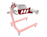 Allstar Performance Axle Assembly Adapters ALL10178 Rear End Station Brackets thumbnail 2