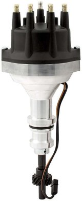 Allstar Performance High Distributors ALL81246 Distributor, Male HEI, Magnetic Pickup, Mechanical Advance, Black Cap, Ford, Small Block, Each thumbnail 2