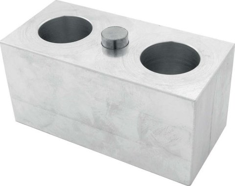 Allstar Performance Lowering Blocks ALL56064 Block, Aluminum, 2.5 in. Thick, 2.5 in. wide, 5 in. Long, 5/8 in, Pin Diameter, Each