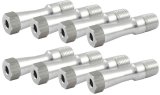 Allstar Performance Lifter Valley Vents ALL90065 Vents, 1/4 in. NPT Male Threads, Aluminum, Natural, Chevy, Small Block, Set of 8 thumbnail 1