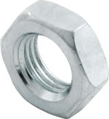 Allstar Performance Steel Jam Nuts ALL18256 Nut, 7/16-20 in, RH Thread, Steel, Set of 4 thumbnail 2