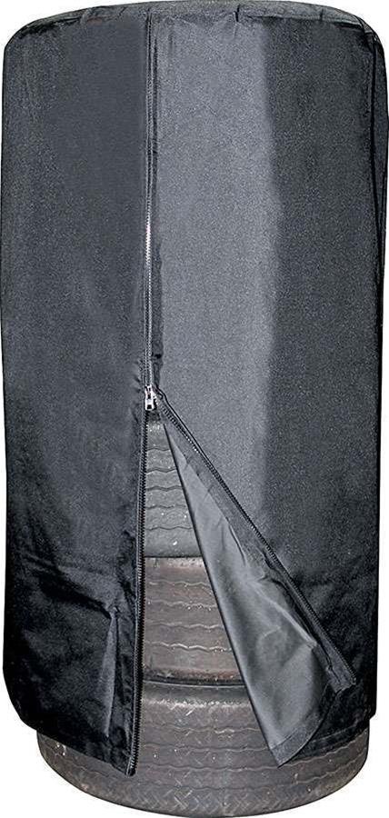 Allstar Performance Tire Stack Covers ALL44220 Storage Cover, Marine Canvas/Rubber, Black, 27.00 in. Diameter, Each