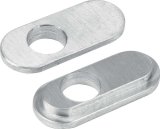 Allstar Performance Control Arm Caster Slugs ALL60082 Components, Slugs, Aluminum, Natural, Sold as a Pair thumbnail 1
