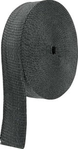 Allstar Performance Exhaust Wrap ALL34257 Wrap, 1,200 degrees F Rating, Fiberglass Composite, Black, 2 in. Width, 100 ft. Length, Each thumbnail 1