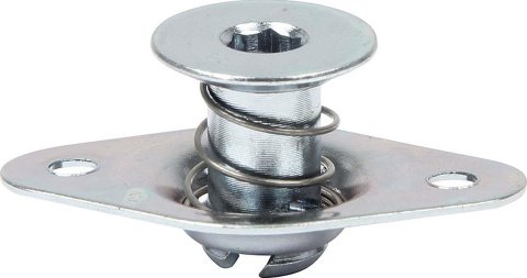 Allstar Performance Flush Head Self-Ejecting Button Fasteners ALL19133 Complete Fastener, Fastener, Quick Fasteners, Steel, Natural, 0.550 in Length, Set of 50