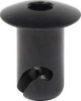 Allstar Performance Oval Head Button Fasteners ALL19177 Fasteners, Allen Head, 7/16 in x .500 in, Aluminum, Black, Set of 50 thumbnail 1