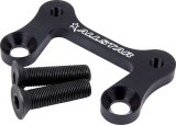 Allstar Performance Caliper Brackets ALL55073 Brake Mounting Brackets, Aluminum, Black, Fits 10.125 in. Rotors, Front Left/Front Right, Each thumbnail 2